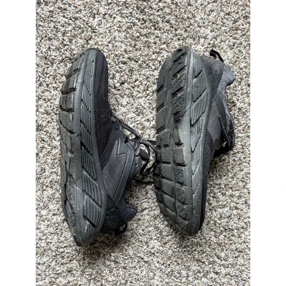 Black On Black Hoka One One Gaviota 2‎ Size 8.5 Running Sneakers Womens Shoes